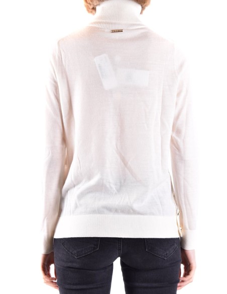 Pull Femme Michael Kors blanc – laine chaude