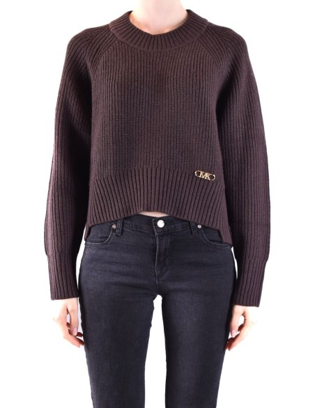 Pull Femme Michael Kors marron – laine premium