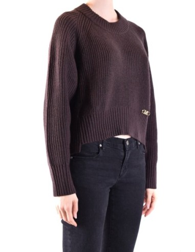 Pull Femme Michael Kors marron – laine premium