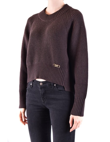 Pull Femme Michael Kors marron – laine premium