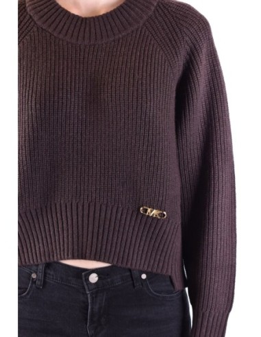 Pull Femme Michael Kors marron – laine premium