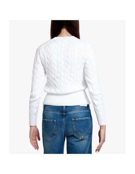 Cardigan femme Ralph Lauren blanc