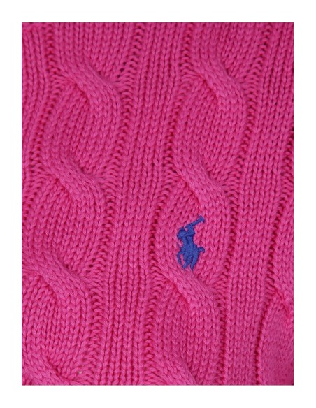 Cardigan Ralph Lauren rose coton douceur féminine