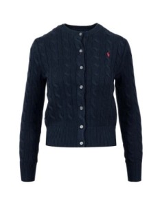 Cardigan femme Ralph Lauren bleu