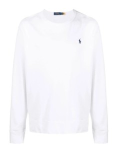 Sweatshirt homme Ralph Lauren blanc