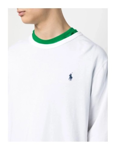 Sweatshirt homme Ralph Lauren blanc