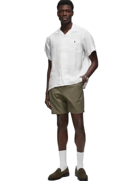 Polo homme Ralph Lauren blanc
