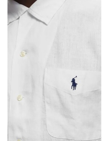 Polo homme Ralph Lauren blanc