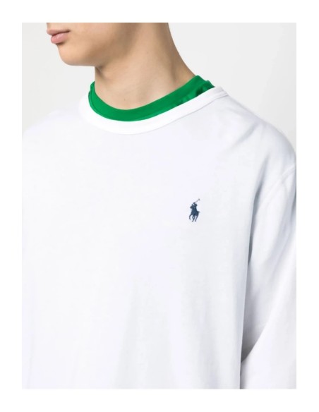 Pull homme Ralph Lauren blanc