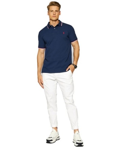 Polo homme Ralph Lauren bleu