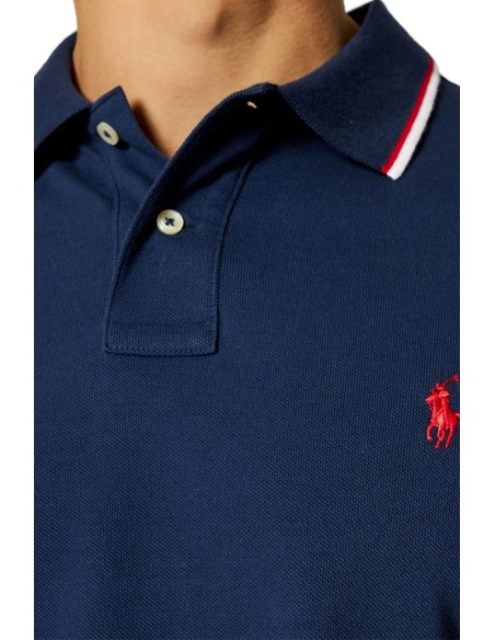 Polo homme Ralph Lauren bleu