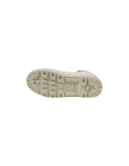 Baskets femme Superga beige plateforme