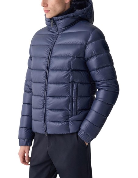 Veste homme Colmar Originals bleue polyamide hooded