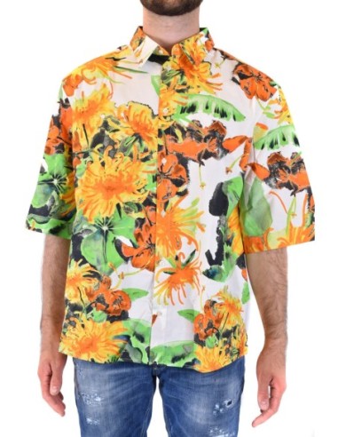 Chemise homme Msgm florale