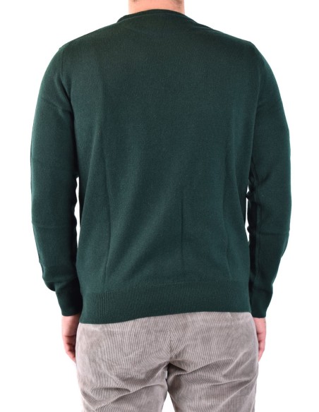Pull homme Ralph Lauren vert laine