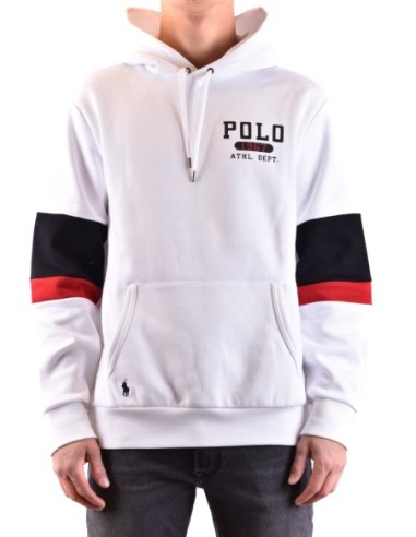 Sweat homme Ralph Lauren blanc