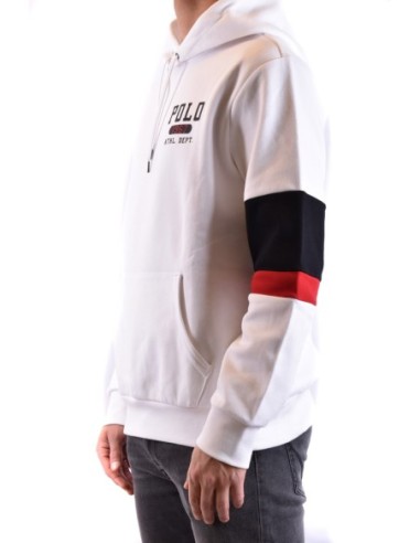 Sweat homme Ralph Lauren blanc