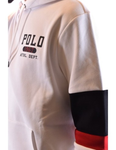 Sweat homme Ralph Lauren blanc