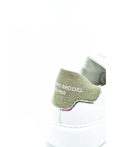 Baskets Philippe Model blanches cuir italien