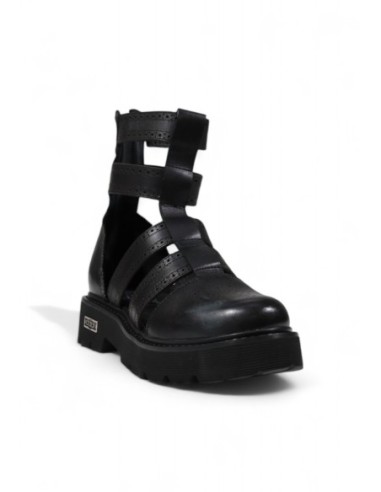 Sandales femme Cult noires cuir