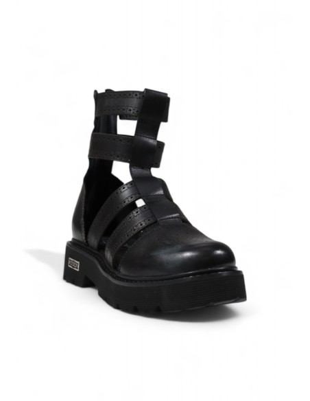 Sandales femme Cult noires cuir