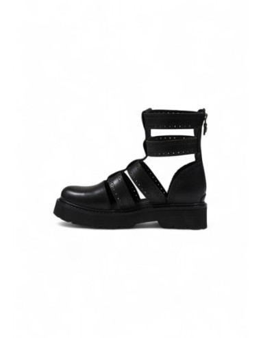 Sandales femme Cult noires cuir