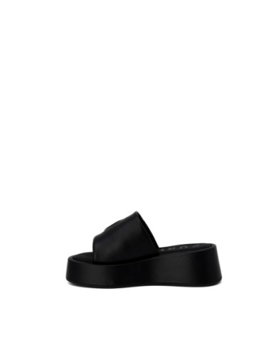 Mules femme Furla noires cuir