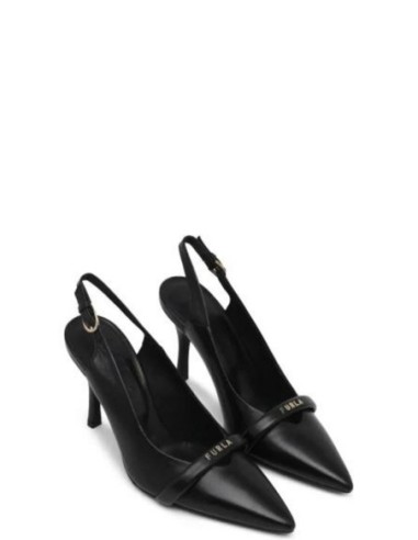 Escarpins femme Furla noirs cuir