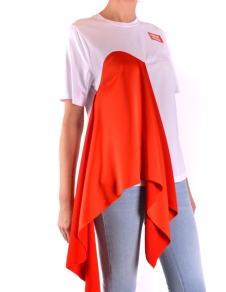 T‑shirt femme Msgm blanc coton