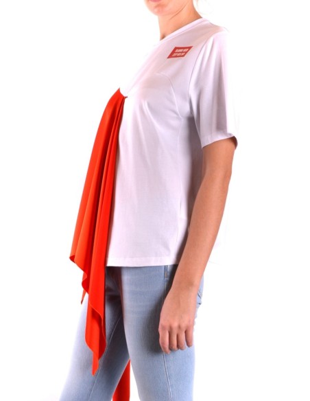 T‑shirt femme Msgm blanc coton