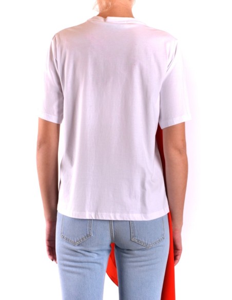 T‑shirt femme Msgm blanc coton