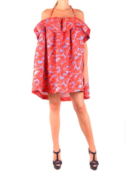 Robe femme Msgm rouge imprimée