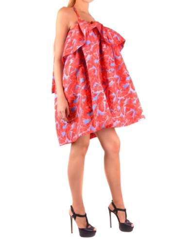 Robe femme Msgm rouge imprimée