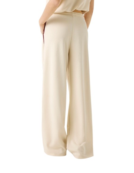 Pantalon femme Guess Active beige lacets
