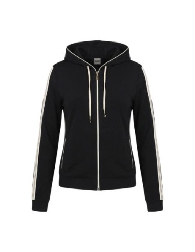 Sweat femme Guess Active noir capuche