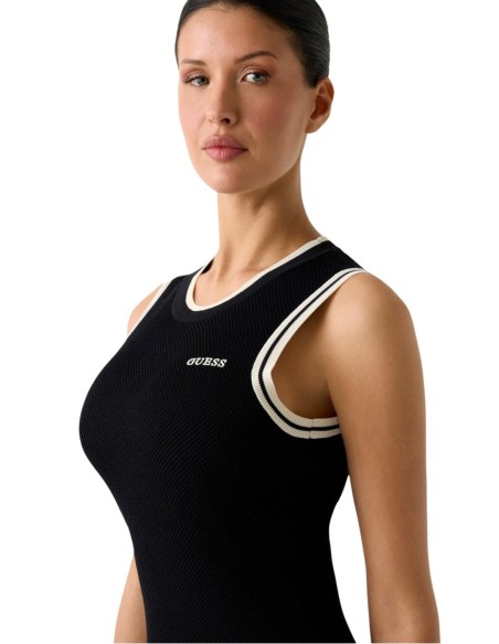 Robe femme Guess Active noire viscose