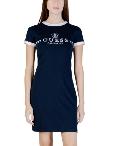 Robe femme Guess Active bleue imprimée