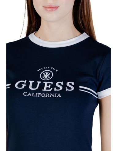 Robe femme Guess Active bleue imprimée