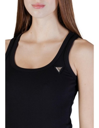 Débardeur femme Guess Active noir viscose