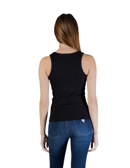 Débardeur femme Guess Active noir viscose