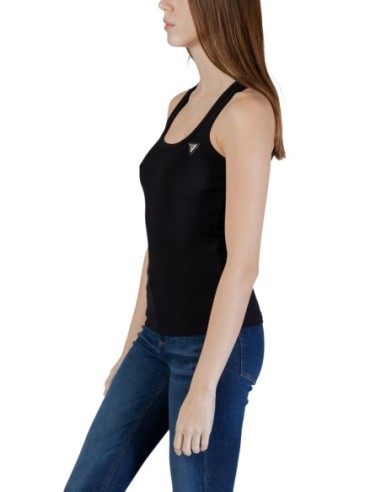 Débardeur femme Guess Active noir viscose