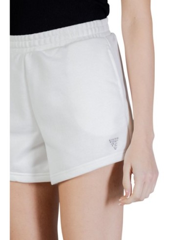 Short femme Guess Active blanc lacets