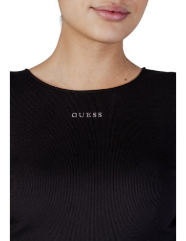 T‑shirt femme Guess Active noir ML