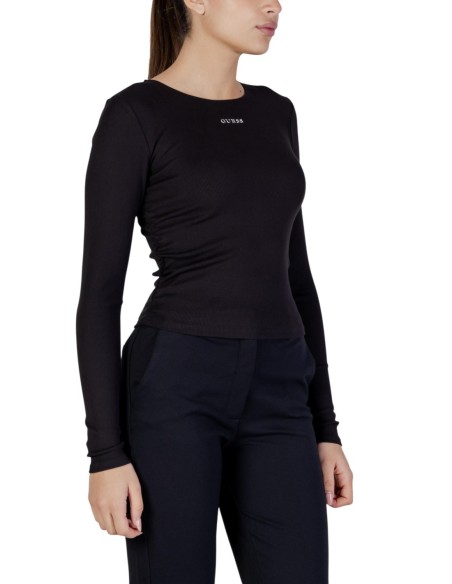 T‑shirt femme Guess Active noir ML