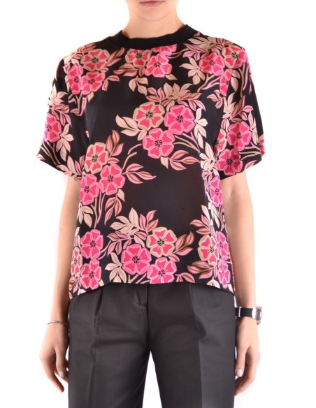 T‑shirt femme MSGM soie floral