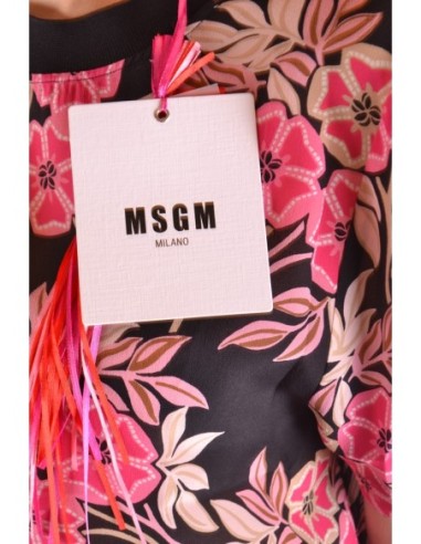 T‑shirt femme MSGM soie floral