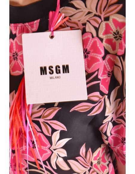 T‑shirt femme MSGM soie floral