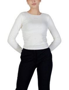 T‑shirt femme Guess Active blanc ML