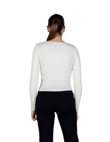 T‑shirt femme Guess Active blanc ML