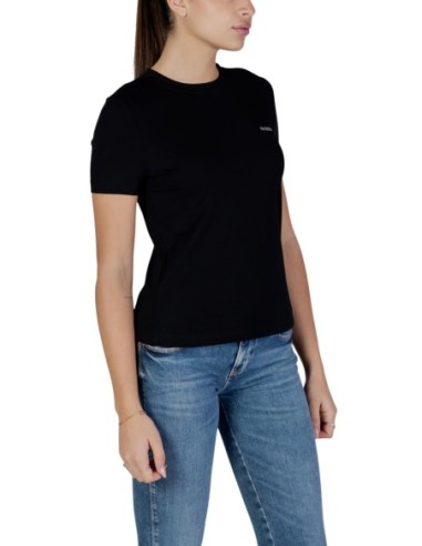 T-shirt femme Guess Active noir mono light